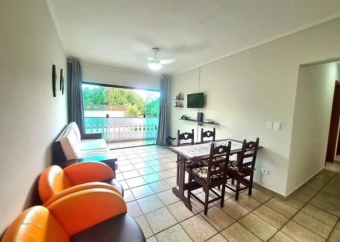 Apartamento Com Piscina No Itagua Em Ubatuba